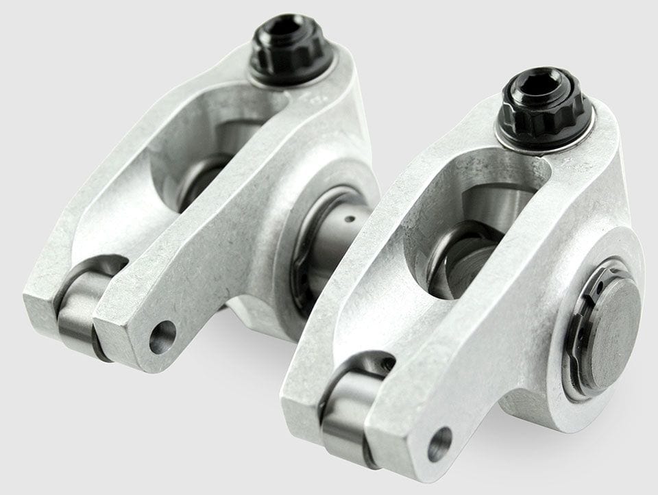 YT Suit GM LS1,LS2,LS6 With GM, AFR, Edelbrock, World, TFS 215 & Dart 20 Yella Terra Y/T Roller Rocker Set 1.7 Ratio (8mm Mount, Shaft Bolt-On Adjustable) YT6683 SR