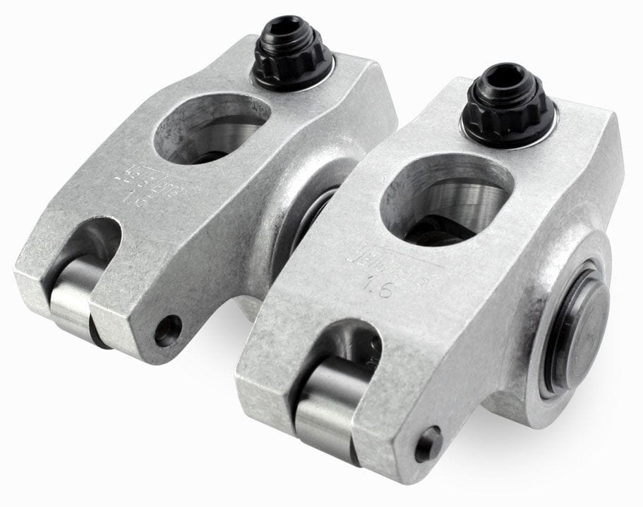 YT Suit S/B Chev Dart Pro Yella Terra 7/16" Twin SHaft Roller Rocker Set, 1.6 Ratio, .150" Offset YT6623 SR