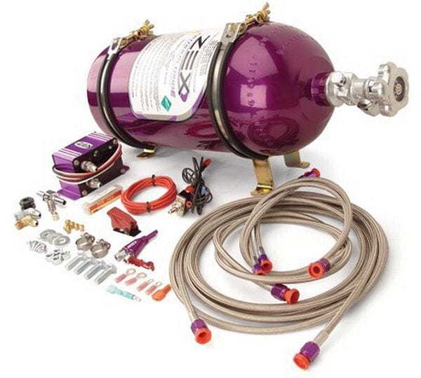 ZEX Suit 4-6 Cyl, Adjustable 55-75 HP Zex Universal Wet EFI Nitrous System ZEX82021 SR