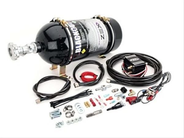 ZEX Zex 100-250HP Blackout Universal Race EFI Wet Nitrous Kit ZEX82037B SR