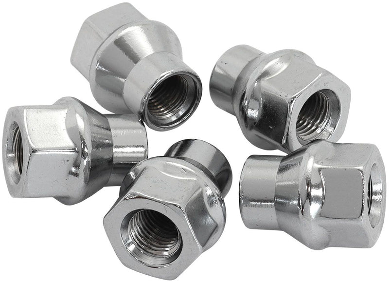 Aeroflow Conical ET Style Open Chrome Wheel Nuts - 1/2-20" AF3032-4000