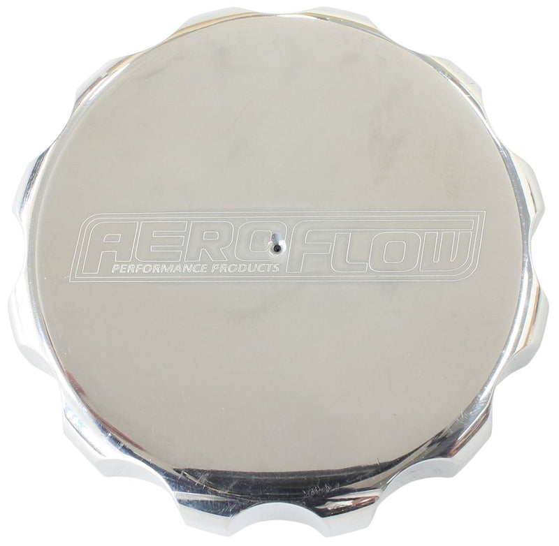 Aeroflow Replacement Cap, Rubber Disc & O-Rings - Polished AF59-4600
