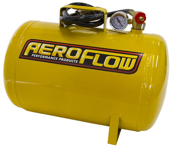 Aeroflow 5 Gallon Steel Portable Air Tank - Yellow (125 PSI Max) AF77-3010