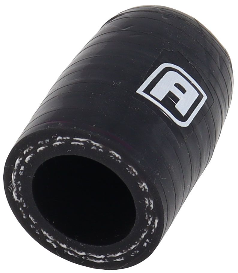 Aeroflow Gloss Black Silicone Heater Hose Block Off Cap 3/8" (10mm) I.D AF9289-038-01