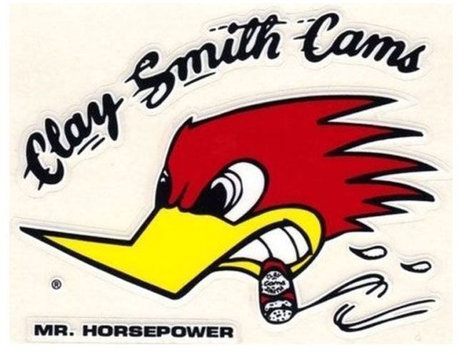 Mooneyes Clay Smith Cams Sticker MNCSD17L