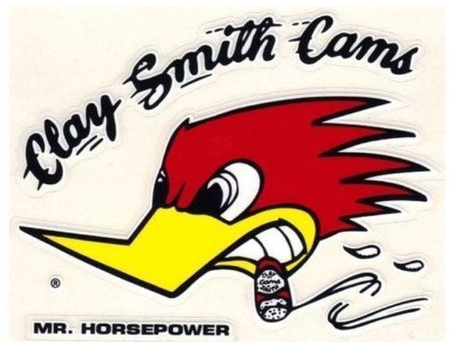 Mooneyes Clay Smith Cams Sticker MNCSD17R