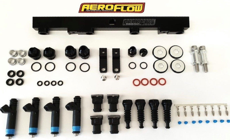 SR20 S13 1000CC Fuel Rail Kit Aeroflow x Bosch