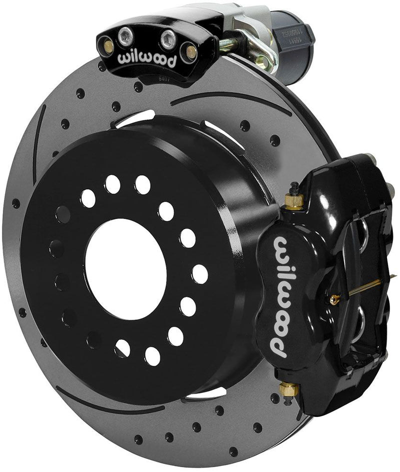 Wilwood Electric Park Brake Kit with 12.19" Rotors & Dust Boot Calipers WB140-15843-D-DB