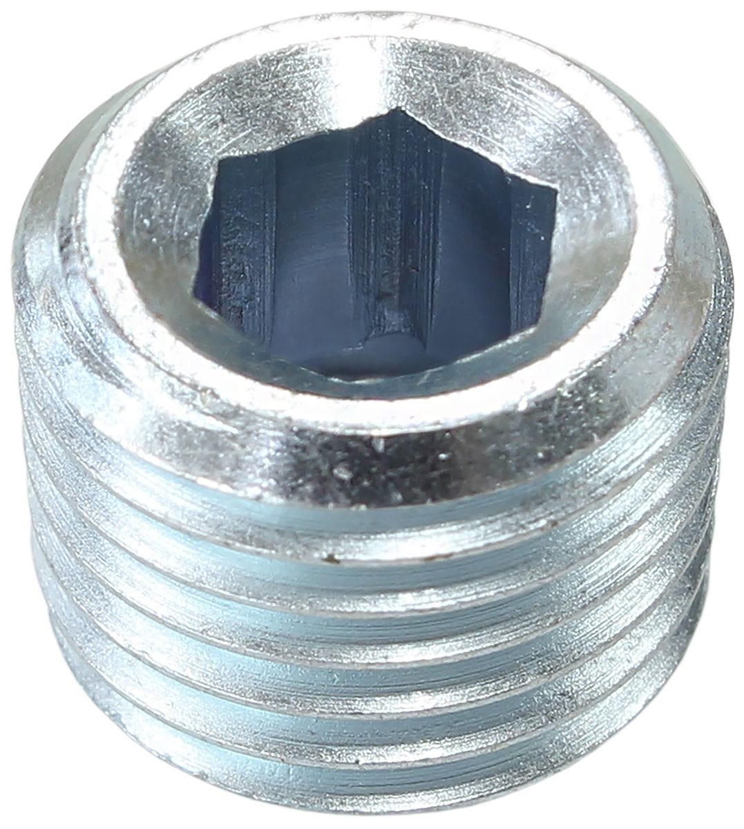 Aeroflow Performance 1/2" NPT Aeroflow Zinc Coated Steel Port Plug AF979-08 SR