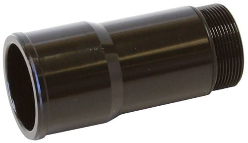 Aeroflow Performance 1.75" O.D., 2.75" Length, 1-1/4"-20 thread, fits most electric water Aeroflow Radiator Hose Adapters - Black AF64-2082BLK SR