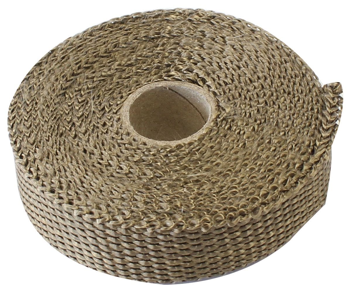 Aeroflow Performance 1" Wide, 15ft Length, Titanium Aeroflow Exhaust Insulation Wrap AF91-3010 SR