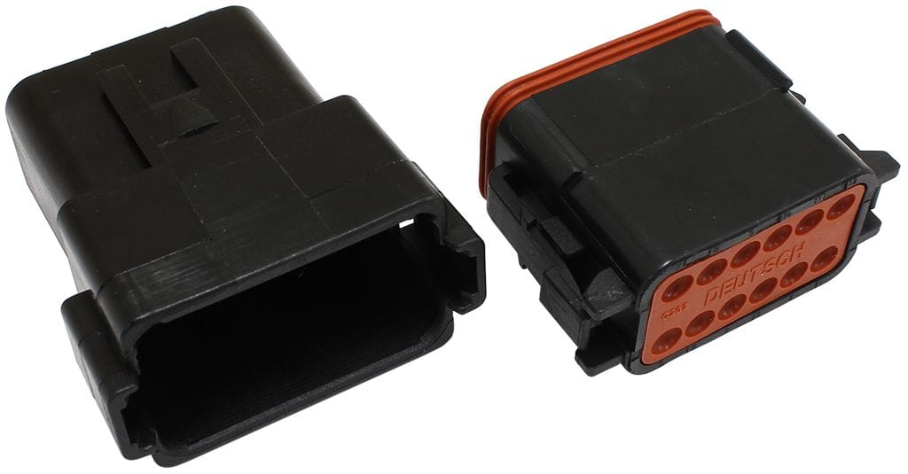 Aeroflow Performance 12 Pin Connector Suit 14 AWG Aeroflow WeatherTight Connector AF49-9012 SR