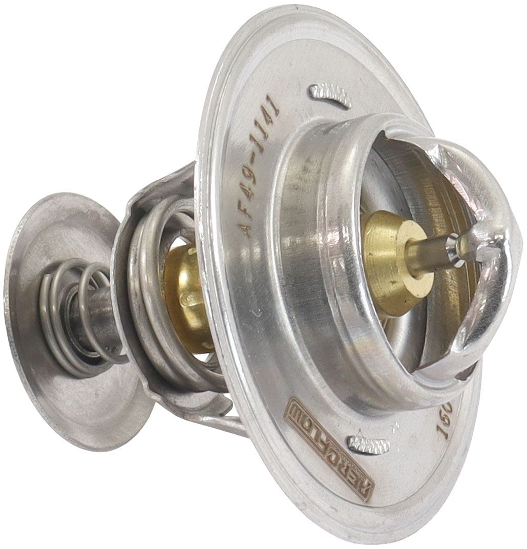 Aeroflow Performance 160°F Opening Temperature Rating, Made From Copper/Steel Aeroflow Toyota 1JZ & 2JZ Hi-Flow Thermostat, 160°F (71°C) AF49-1141 SR
