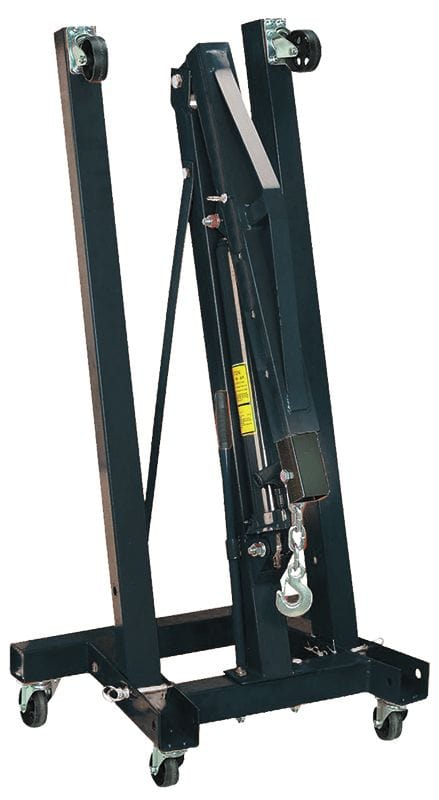 Aeroflow Performance 2 tonne, Black powder coated finish Aeroflow Heavy Duty Foldable Engine Hoist AF98-2042 SR