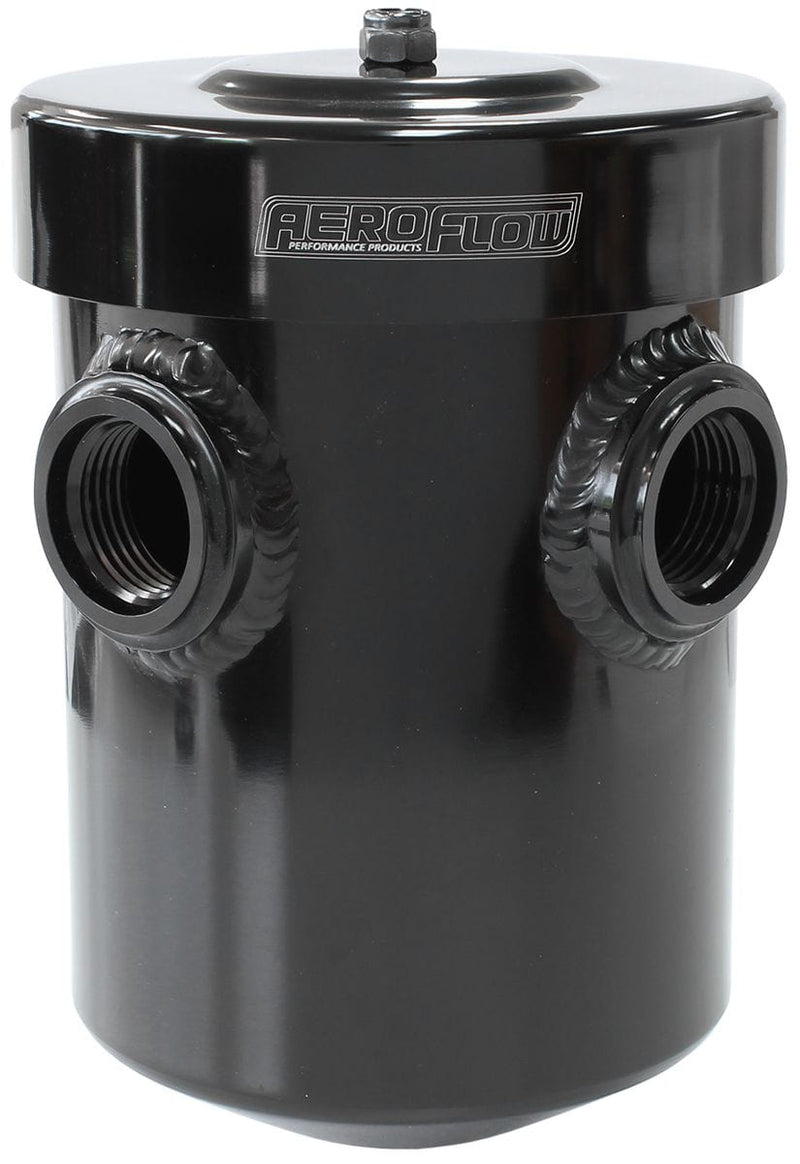 Aeroflow Dry Sump / Breather Tank - Black AF77-1019BLK