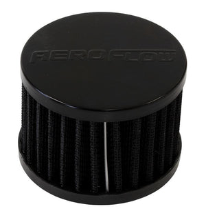 Aeroflow Black Push In Breather AF2271-1490