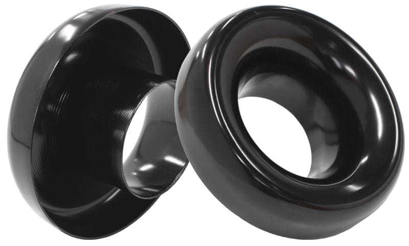 Aeroflow Performance 4" Mount x 6" O. D, Suit Turbo Or Intake Pipe Aeroflow Intake Bellmouth - Black AF64-4071BLK SR