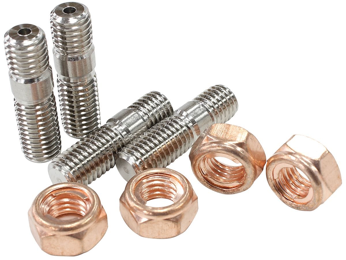 Aeroflow Performance 4 Pack Aeroflow Turbo Stainless Steel Hex Stud Kit M10 x 1.25mm AF8059-1004 SR