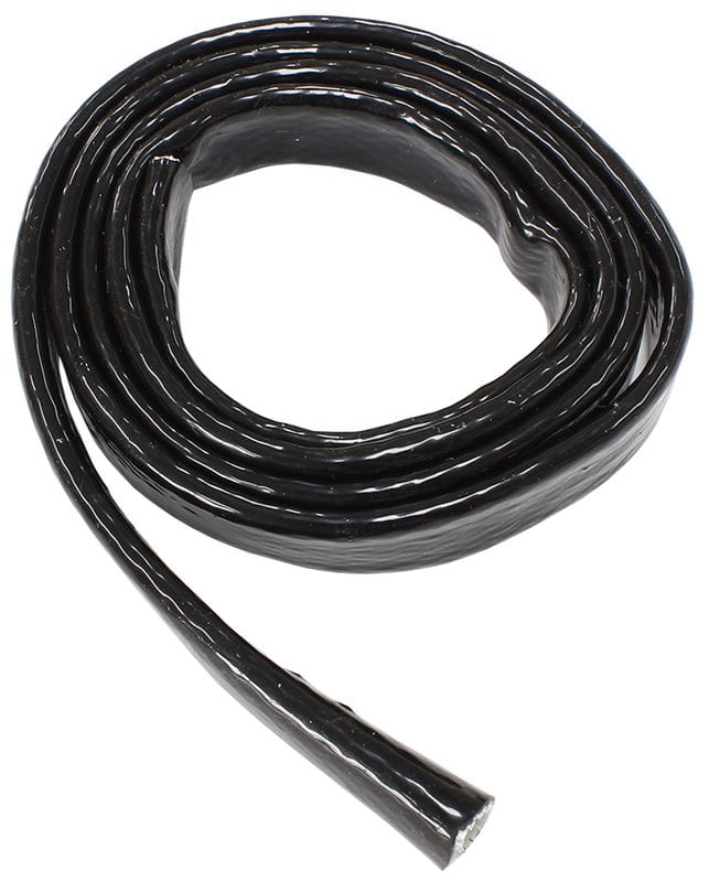 Aeroflow Performance 5/16" (7.93mm) I.D., Suits -3 & -4 PTFE Hoses, 1m length, Black Aeroflow Heatguard Heat Shield Sleeves AF91-1909 SR