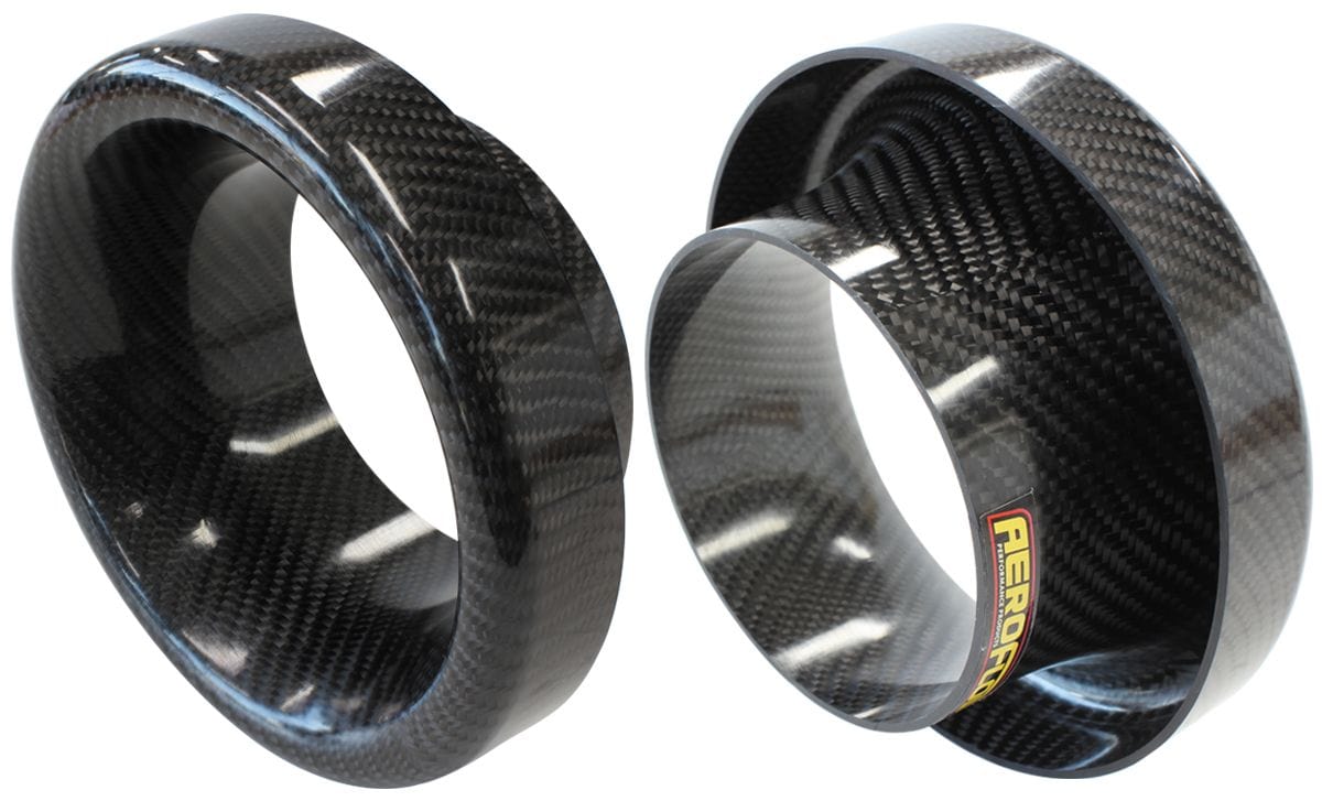 Aeroflow Performance 6" (152.4mm) O.D. Suit Turbo or Intake Pipe Aeroflow Carbon Fibre 4" (101mm) Bellmouth AF64-4971 SR