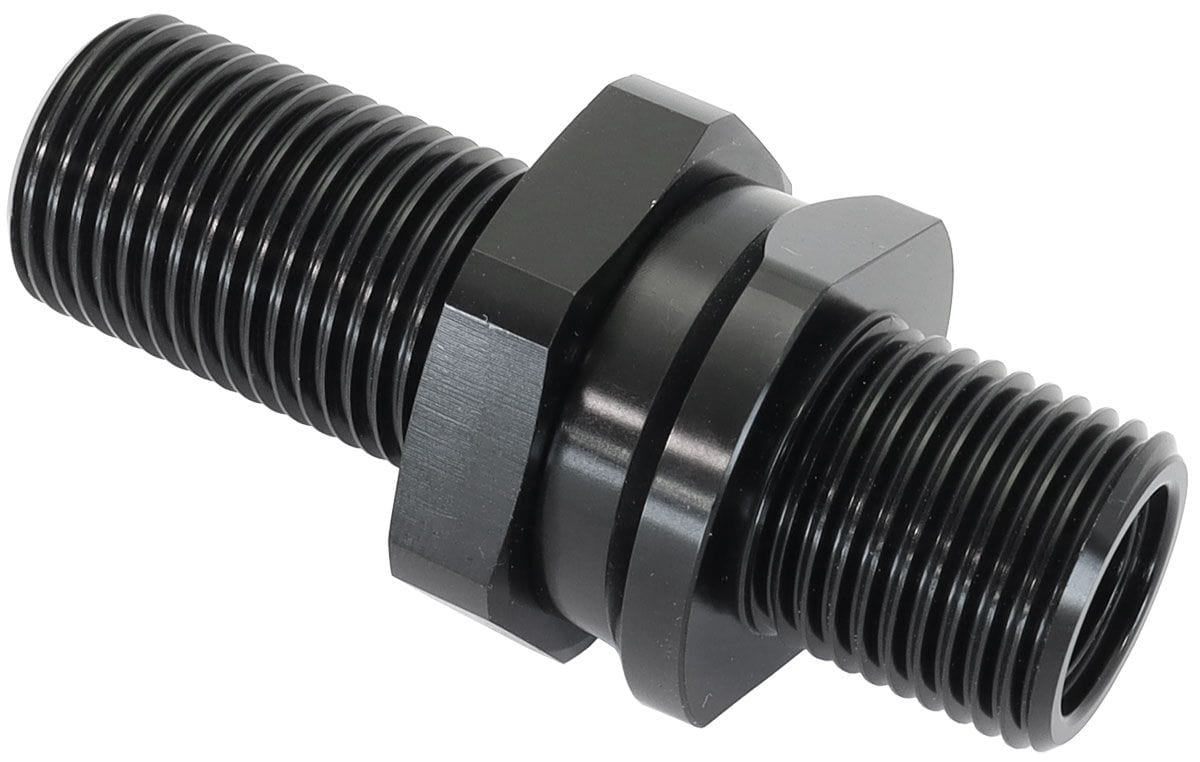 Aeroflow Performance #6 Air Conditioning Bulkhead Insert Aeroflow #6 Air Conditioning Bulkhead Insert AF88-2010BLK SR