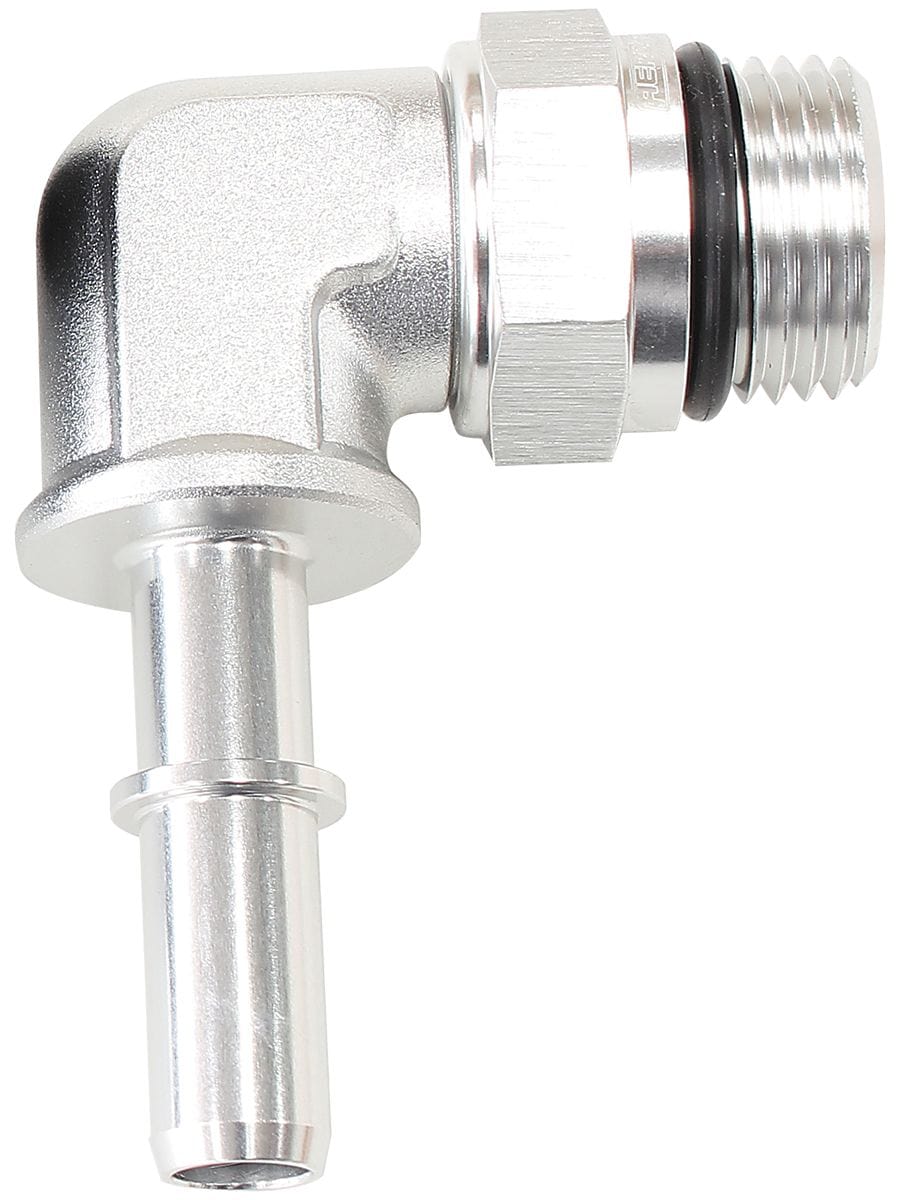 Aeroflow Performance 7.93mm (5/16) to -8 ORB Aeroflow Push-On EFI Fuel Fittings - Silver AF812-08-05S SR