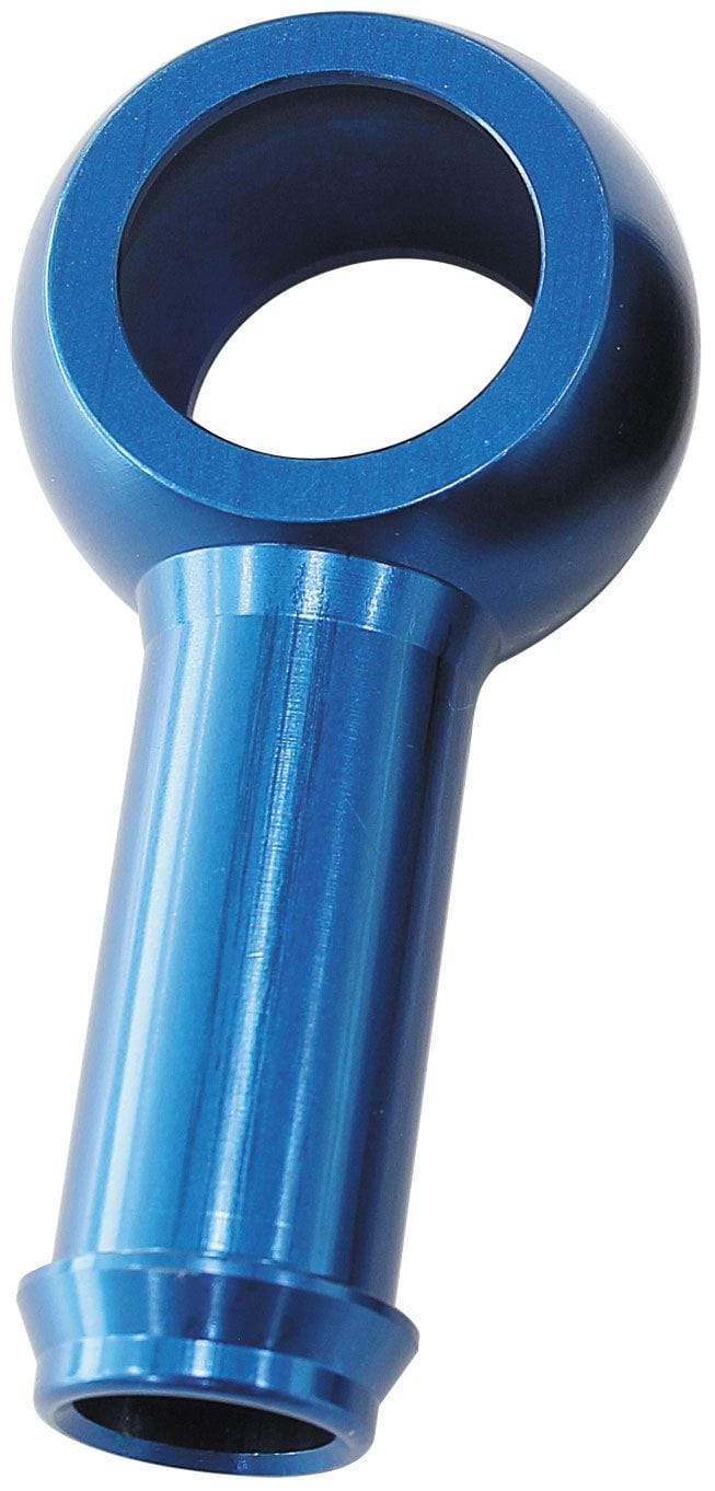 Aeroflow Performance 8mm (5/16") Barb, Use 12mm or 7/16" Banjo Bolt to Suit Aeroflow Alloy Barb Banjo - Blue AF807-05 SR