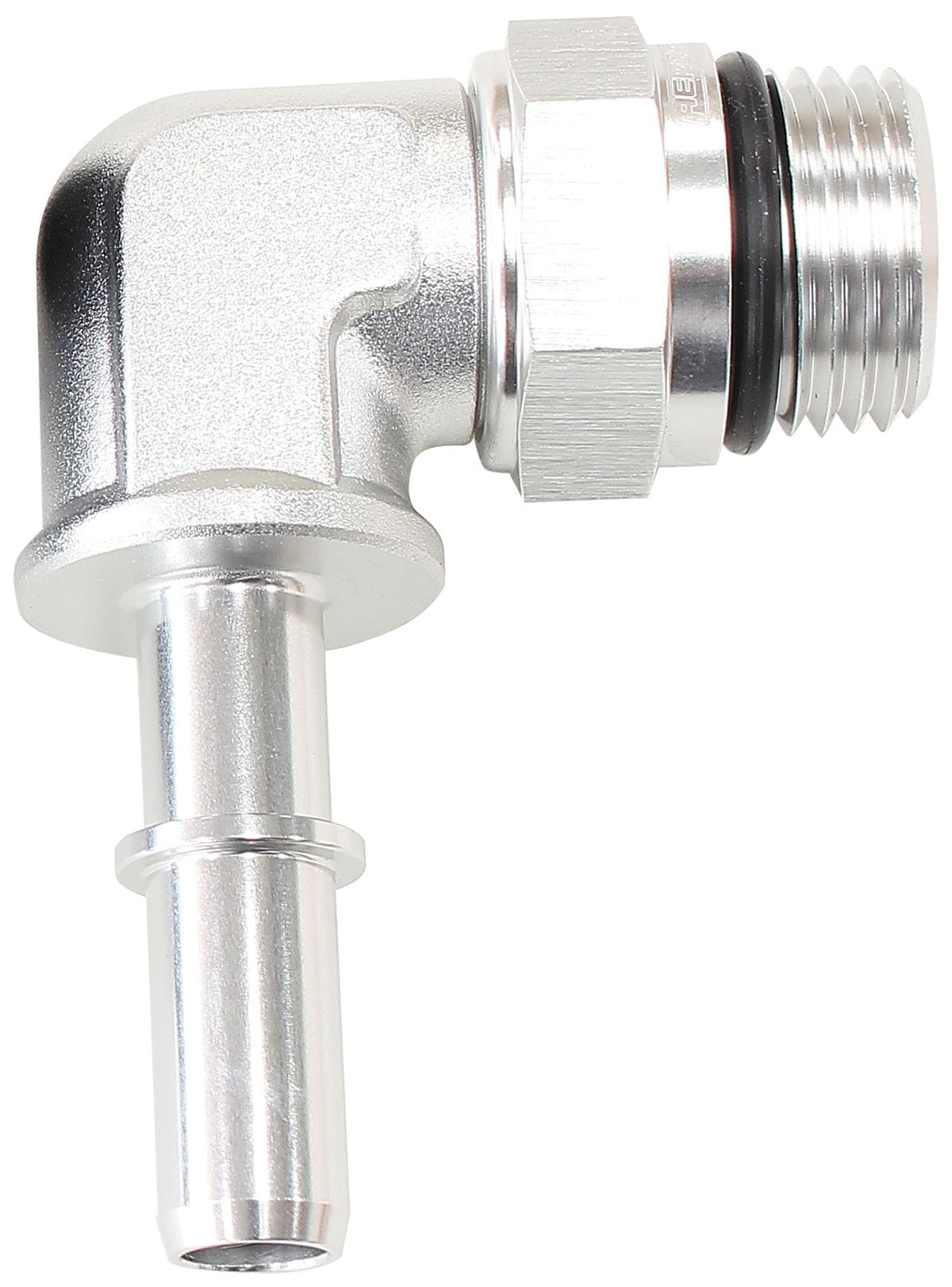 Aeroflow Performance 9.52mm (3/8) to -8 ORB Aeroflow Push-On EFI Fuel Fittings - Silver AF812-08-06S SR