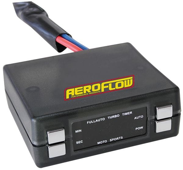 Aeroflow Performance Adjustable between 15 Seconds to 3 Minutes Aeroflow Mini Turbo Timer with Memory AF49-1025 SR