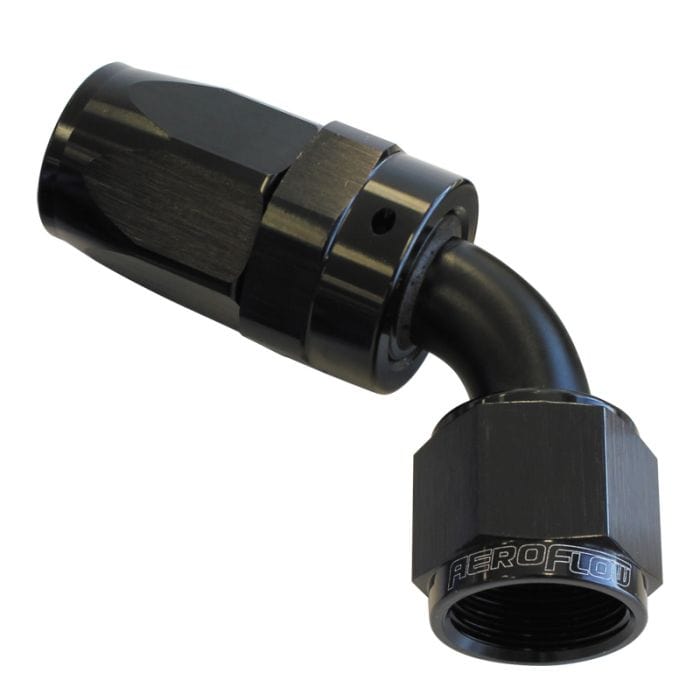 Aeroflow Performance Aeroflow 100 Series Taper 60° Swivel Hose End. Suit 100 & 450 Series Hose SR