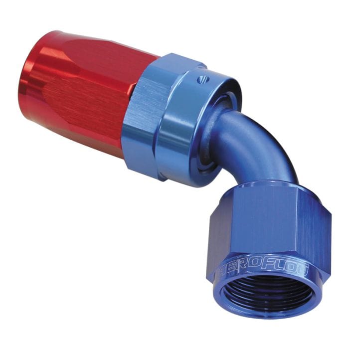 Aeroflow Performance Aeroflow 100 Series Taper 60° Swivel Hose End. Suit 100 & 450 Series Hose SR