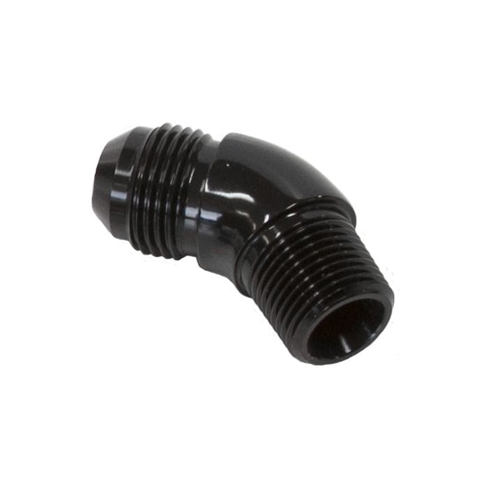 Aeroflow Performance Aeroflow 45° NPT to AN Full Flow Adapter AF523 SR