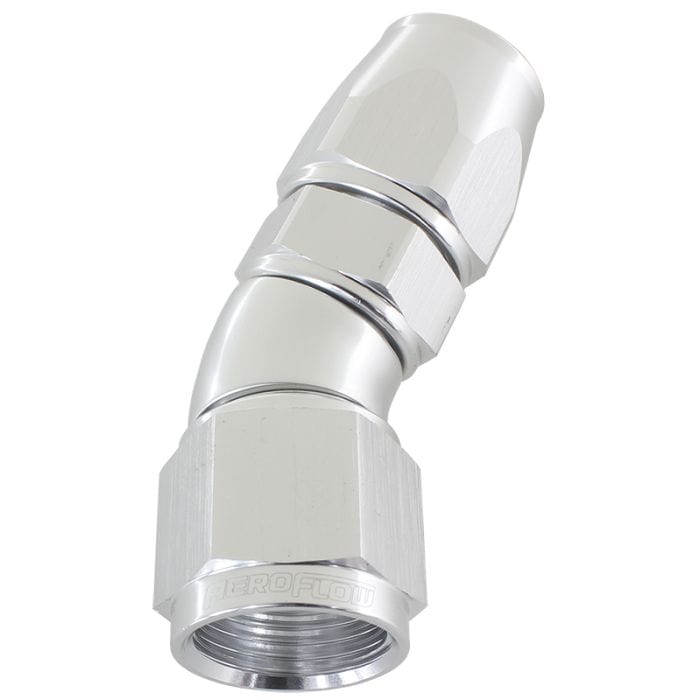 Aeroflow Performance Aeroflow 570 Series PTFE 30° Hose End AF577. Suits 200 & 250 Series Hose SR