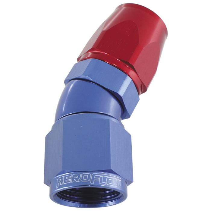 Aeroflow Performance Aeroflow 570 Series PTFE 30° Hose End AF577. Suits 200 & 250 Series Hose SR