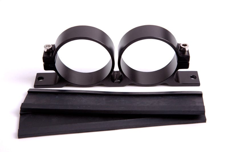 Aeroflow Performance Aeroflow Bosch Dual Fuel Pump Bracket (Black) AF64-2015BLK SR