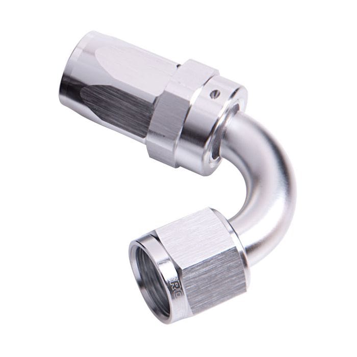 Aeroflow Performance Aeroflow Fittings 100 Series Taper 120° Swivel Hose End AF104 SR