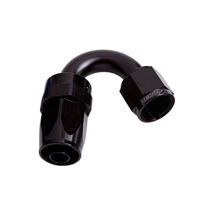 Aeroflow Performance Aeroflow Fittings 100 Series Taper 150° Swivel Hose End AF105 SR