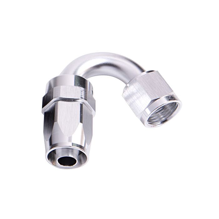 Aeroflow Performance Aeroflow Fittings 100 Series Taper 150° Swivel Hose End AF105 SR