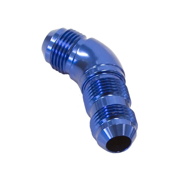 Aeroflow Performance Aeroflow Fittings 45° Full Flow AN Bulkhead AF537 SR