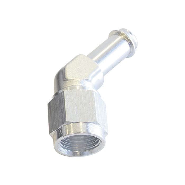 Aeroflow Performance Aeroflow Fittings 45° Hose Barb AF412 Multiple Sizes SR
