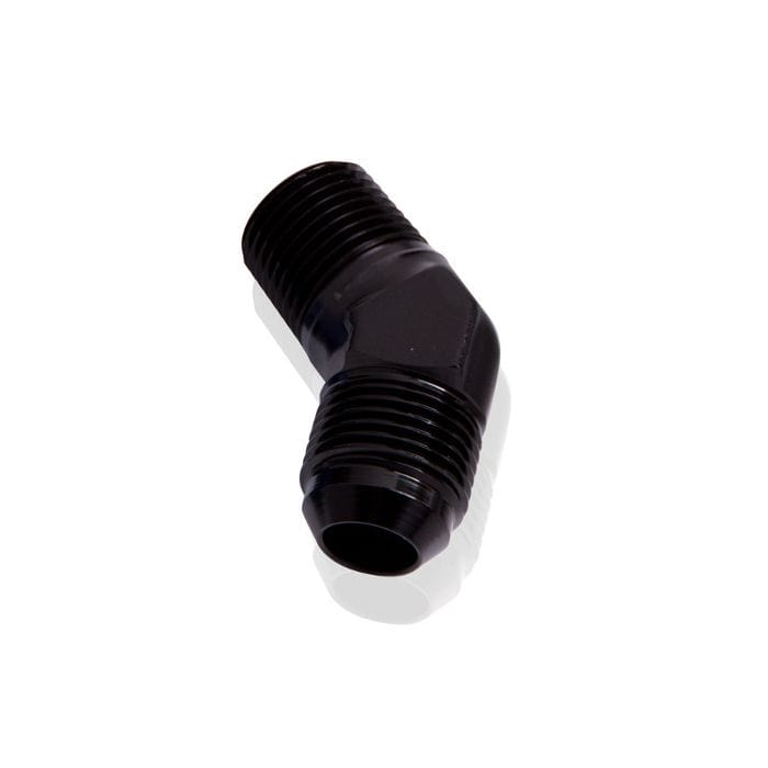 Aeroflow Performance Aeroflow Fittings 45° NPT to Male Flare Adapter AF823 SR