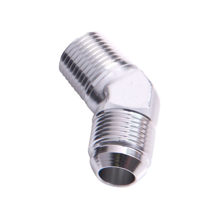 Aeroflow Performance Aeroflow Fittings 45° NPT to Male Flare Adapter AF823 SR