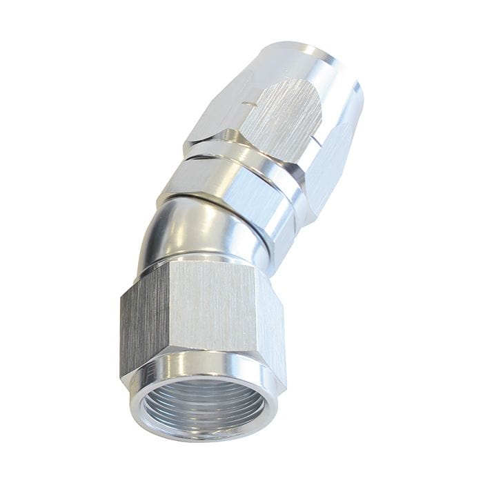 Aeroflow Performance Aeroflow Fittings 550 Series Cutter One-Piece Full Flow Swivel 30° Hose End AF557 SR