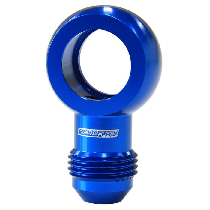 Aeroflow Performance Aeroflow Fittings Alloy AN Banjo Fitting 18mm SR