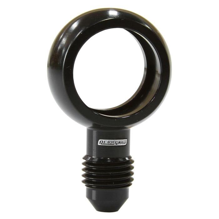 Aeroflow Performance Aeroflow Fittings Alloy AN Banjo Fitting 18mm SR