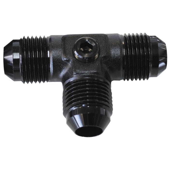 Aeroflow Performance Aeroflow Fittings Flare AN Tee with 1/8" NPT Ports AF824 SR
