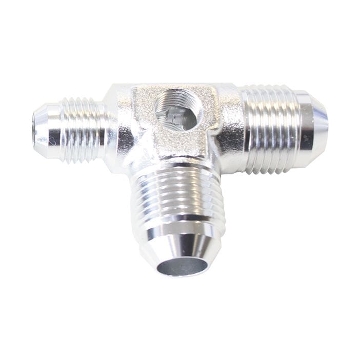 Aeroflow Performance Aeroflow Fittings Flare AN Tee with 1/8" NPT Ports AF824 SR