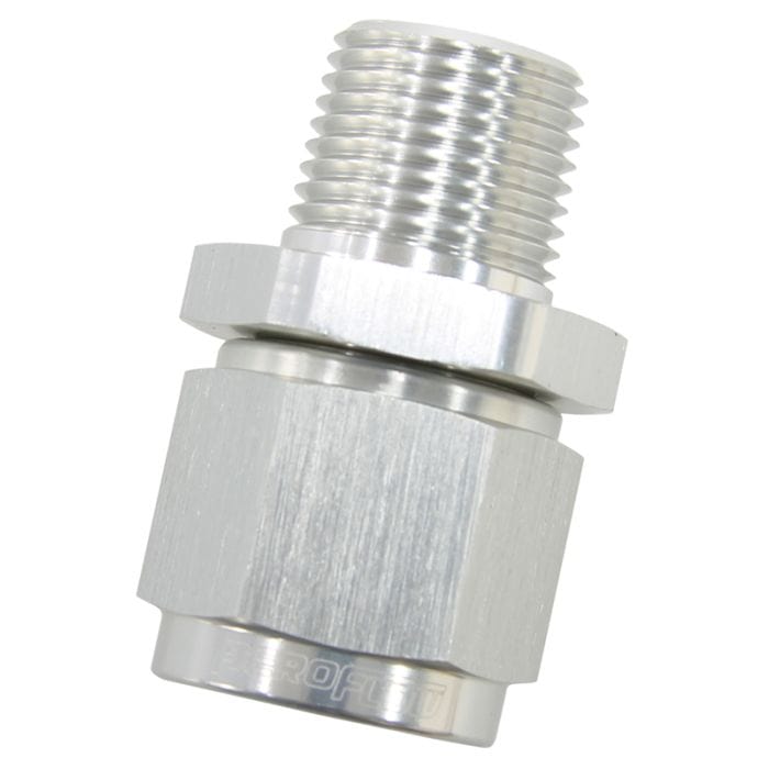 Aeroflow Performance Aeroflow Fittings Male NPT to Female AN Straight Fittings AF916 SR