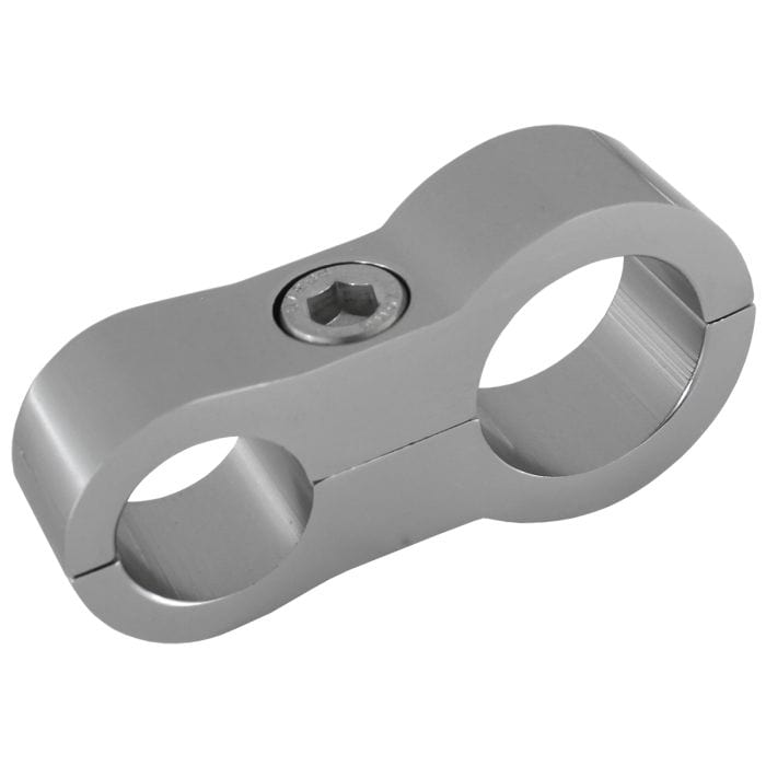 Aeroflow Performance Aeroflow Fittings Stepped Billet Aluminium Dual Hose Separators AF156
7/16" (11.1mm) I.D. & 9/16" (14.2mm) I.D., Suit -6AN & -8AN PTFE hose, SR