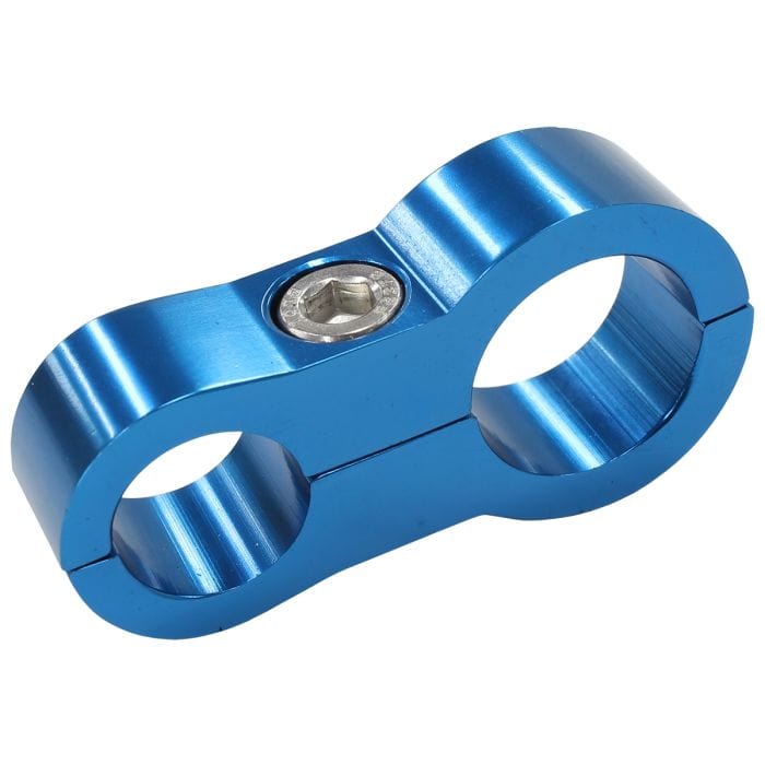 Aeroflow Performance Aeroflow Fittings Stepped Billet Aluminium Dual Hose Separators AF156
7/16" (11.1mm) I.D. & 9/16" (14.2mm) I.D., Suit -6AN & -8AN PTFE hose, SR